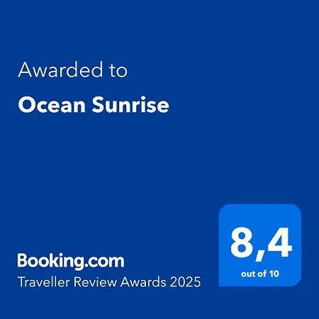 Ocean Sunrise Apartment